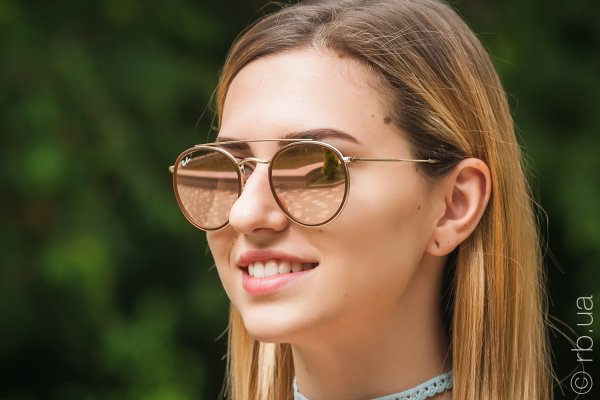 Ray-Ban Round Double Bridge RB3647N 001/7O   5