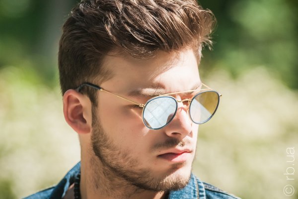 Ray-Ban Round Double Bridge RB3647N 001/9U   3