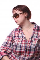 Ray-Ban Highstreet RB4162 710/51 on people 5