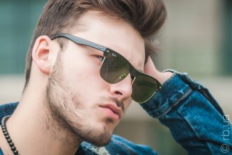 RB4175 877 Ray-Ban Oversized Clubmaster