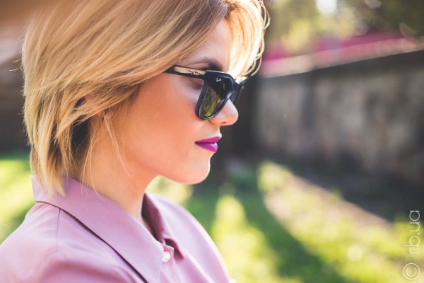 Ray-Ban Highstreet RB4184 6042/71 on people 2