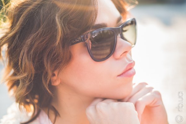 Ray-Ban Highstreet RB4184 6042/71 on people 4