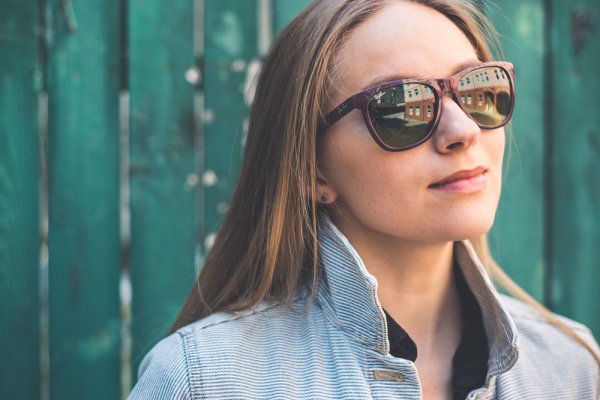 Ray-Ban Highstreet RB4184 6114/3M on people 3