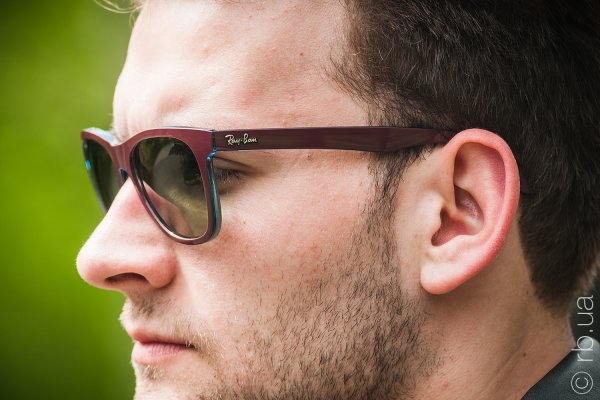 Ray-Ban Highstreet RB4184 6114/3M on people 6