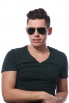 Ray-Ban Aviator Carbon Fibre RB8307 002/N5 on people 6
