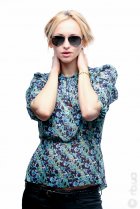 Ray-Ban Aviator Carbon Fibre RB8307 004/40 on people 1