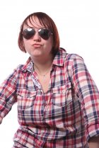 Ray-Ban Aviator Carbon Fibre RB8307 004/M8 on people 3