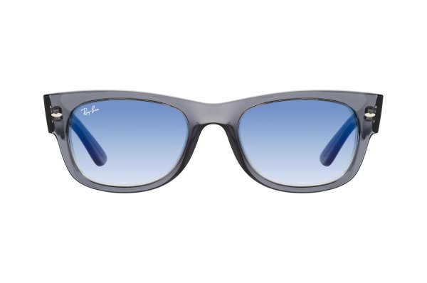 ������������ ������� Ray-Ban Mega Wayfarer II RB0832S-6846-3F Transparent Gret | Clear Gradient Blue