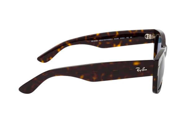 �������������� ���� Ray-Ban Mega Wayfarer II RB0832S-902-R5 Dark Havana | Dark Blue