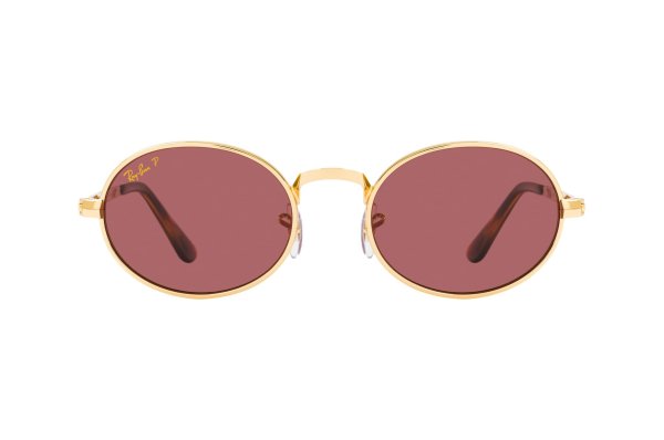 �������������� ���� Ray-Ban Oval Max RB3931-001-AF Arista | Dark Purple Polarized