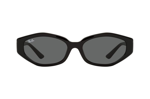 �������������� ���� Ray-Ban Highstreet RB4473D-6677-87 Black | Dark Grey