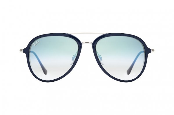   Ray-Ban Active Lifestyle Aviator RB4298-6334-3A Dark Blue / Silver | Gradient Light Green