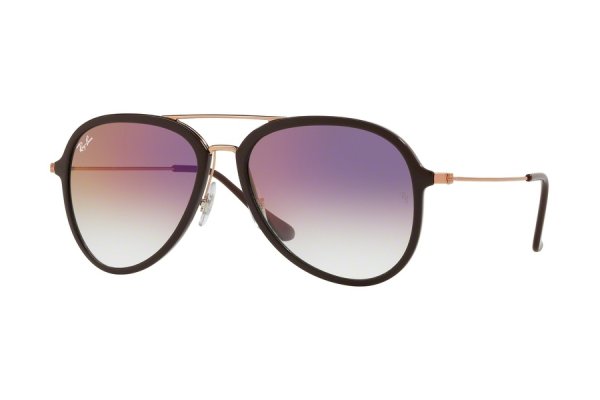   Ray-Ban Active Lifestyle Aviator RB4298-6335-S5 Brown / Dark Arista | Gradient Light Violet