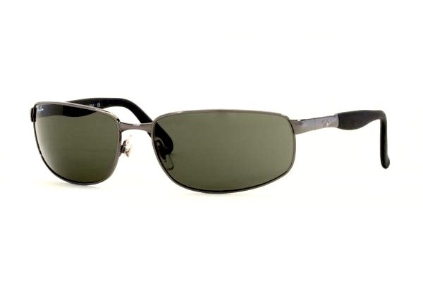   Ray-Ban Active Lifestyle RB3254-004 Gunmetal | Natural Green (G-15XLT)