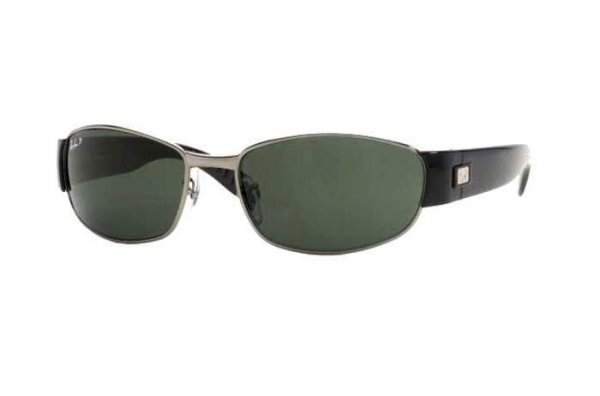   Ray-Ban Active Lifestyle RB3294-004-58 Gunmetal / Black | Natural Green Polaraized