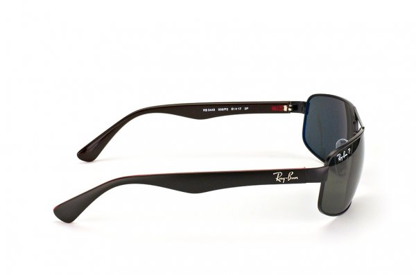 Sunglasses Ray-Ban Active Lifestyle RB3445-006-P2 Matt Black | Grey Polarized