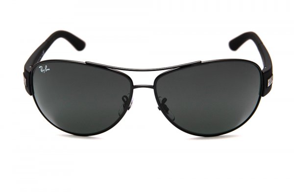   Ray-Ban Active Lifestyle RB3467-006-71 Matt Black | Grey/Green