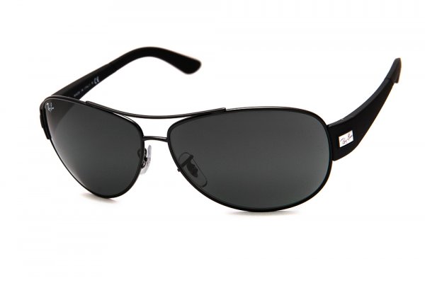   Ray-Ban Active Lifestyle RB3467-006-71 Matt Black | Grey/Green
