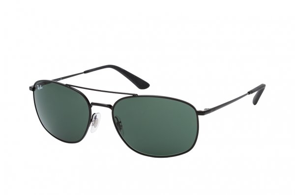   Ray-Ban Active Lifestyle RB3654-002-71 Black | Natural Green