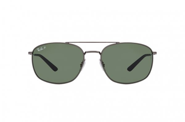  Ray-Ban Active Lifestyle RB3654-004-9A Gunmetal | Natural Green Polarized