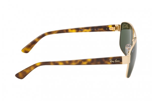   Ray-Ban Active Lifestyle RB3663-001-31 Arista / Havana | Natural Green