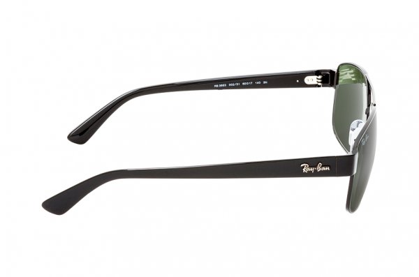   Ray-Ban Active Lifestyle RB3663-002-31 Arista / Black | Natural Green