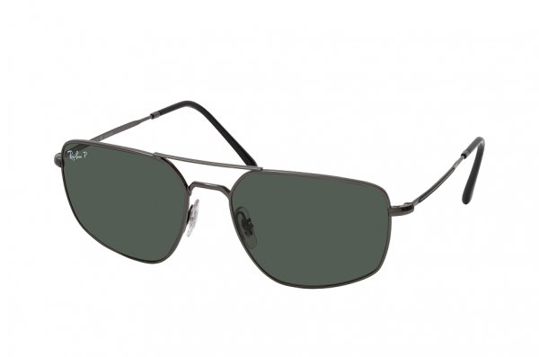   Ray-Ban Active Lifestyle RB3666-004-N5 Gunmetal | Dark Green Polarized