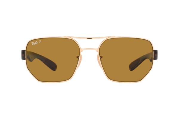   Ray-Ban Active Lifestyle RB3672-001-83 Brown / Dark Arista | Brown Polarized