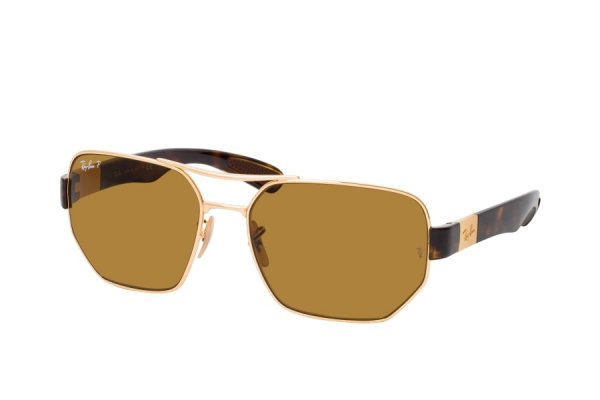   Ray-Ban Active Lifestyle RB3672-001-83 Brown / Dark Arista | Brown Polarized