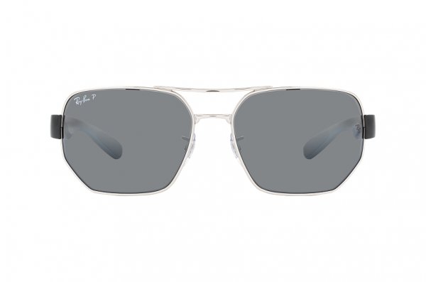   Ray-Ban Active Lifestyle RB3672-003-82 Silver / Black | Grey Mirror Polarized
