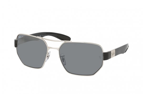   Ray-Ban Active Lifestyle RB3672-003-82 Silver / Black | Grey Mirror Polarized