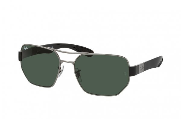   Ray-Ban Active Lifestyle RB3672-004-71 Gunmetal / Black | Natural Green