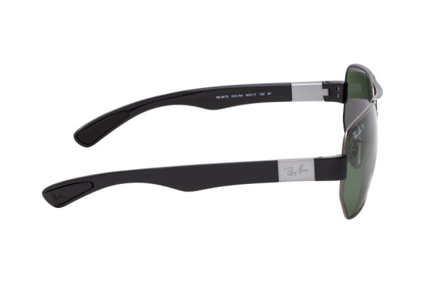 Sunglasses Ray-Ban Active Lifestyle RB3672-004-9A Gunmetal / Black | Natural Green Polarized