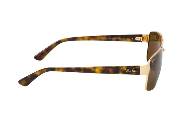   Ray-Ban Active Lifestyle RB3687-001-57 Arista / Havana | Brown Polarized
