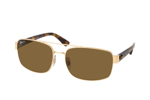   Ray-Ban Active Lifestyle RB3687-001-57 Arista / Havana | Brown Polarized