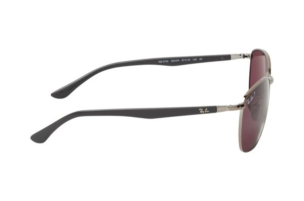   Ray-Ban Active Lifestyle RB3702-004-AF Gunmetal | Purple Polarized