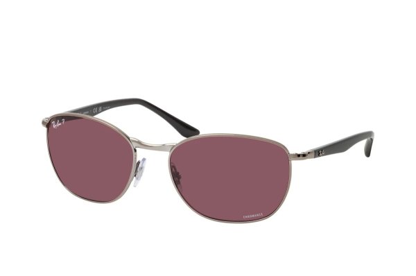   Ray-Ban Active Lifestyle RB3702-004-AF Gunmetal | Purple Polarized
