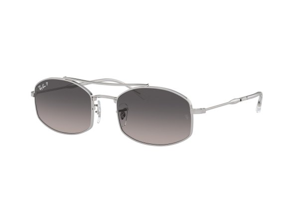   Ray-Ban Active Lifestyle RB3719-003-M3 Silver | Grey Gradient Polarized