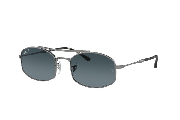 Sunglasses Ray-Ban Active Lifestyle RB3719-004-S3 Gunmetal | Blue Gradient Polarized