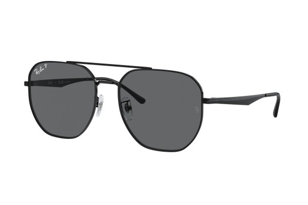   Ray-Ban Active Lifestyle RB3724D-002-81 Black | Dark Grey Polarized