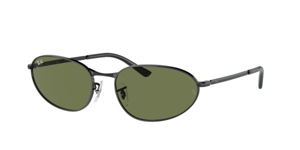   Ray-Ban Active Lifestyle RB3734-002-B1 Black | Natural Green