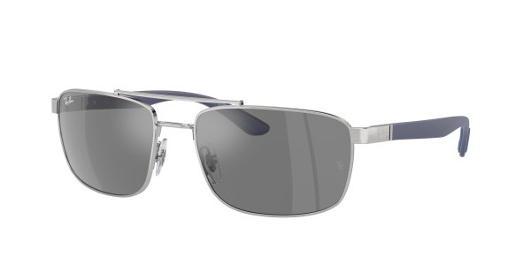 Sunglasses Ray-Ban Active Lifestyle RB3737-003-6G Silver / Blue | Grey Mirror