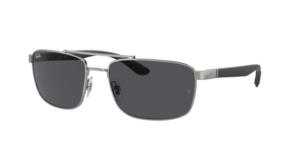   Ray-Ban Active Lifestyle RB3737-004-87 Gunmetal / Black | Dark Grey