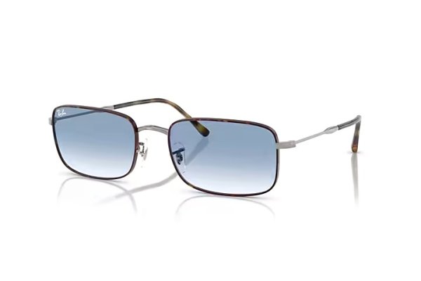   Ray-Ban Active Lifestyle RB3746-9270-3F Havana / Silver | Blue Gradient