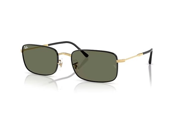   Ray-Ban Active Lifestyle RB3746-9271-58 Black / Arista | Natural Green Polarized