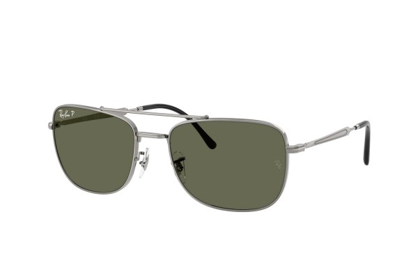   Ray-Ban Active Lifestyle RB3755-004-58 Gunmetal | Natural Green Polarized