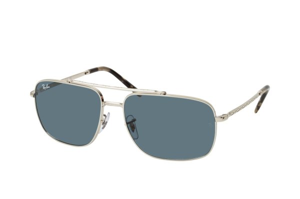   Ray-Ban Active Lifestyle RB3796-003-R5 Silver | Dark Blue