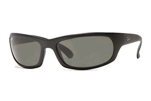   Ray-Ban Active Lifestyle RB4026-601S-48 Matte Black | Natural Green Polarized