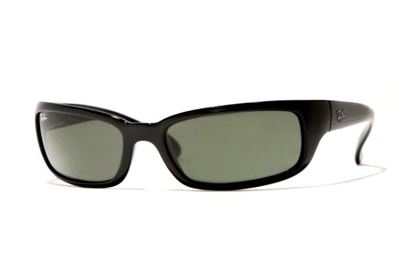   Ray-Ban Active Lifestyle RB4037-601 Black | Natural Green(G-15)