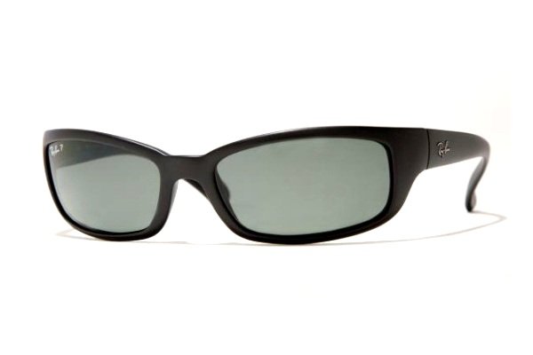   Ray-Ban Active Lifestyle RB4037-601S-48 Matte Black | Natural Green Polarized